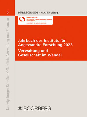 cover image of Jahrbuch des Instituts für  Angewandte Forschung 2023